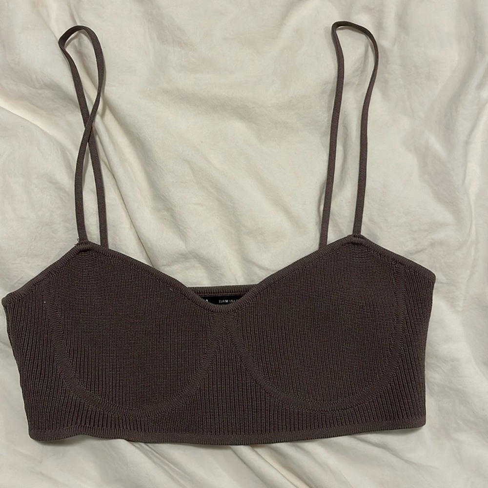 Zara Knit Bra Top